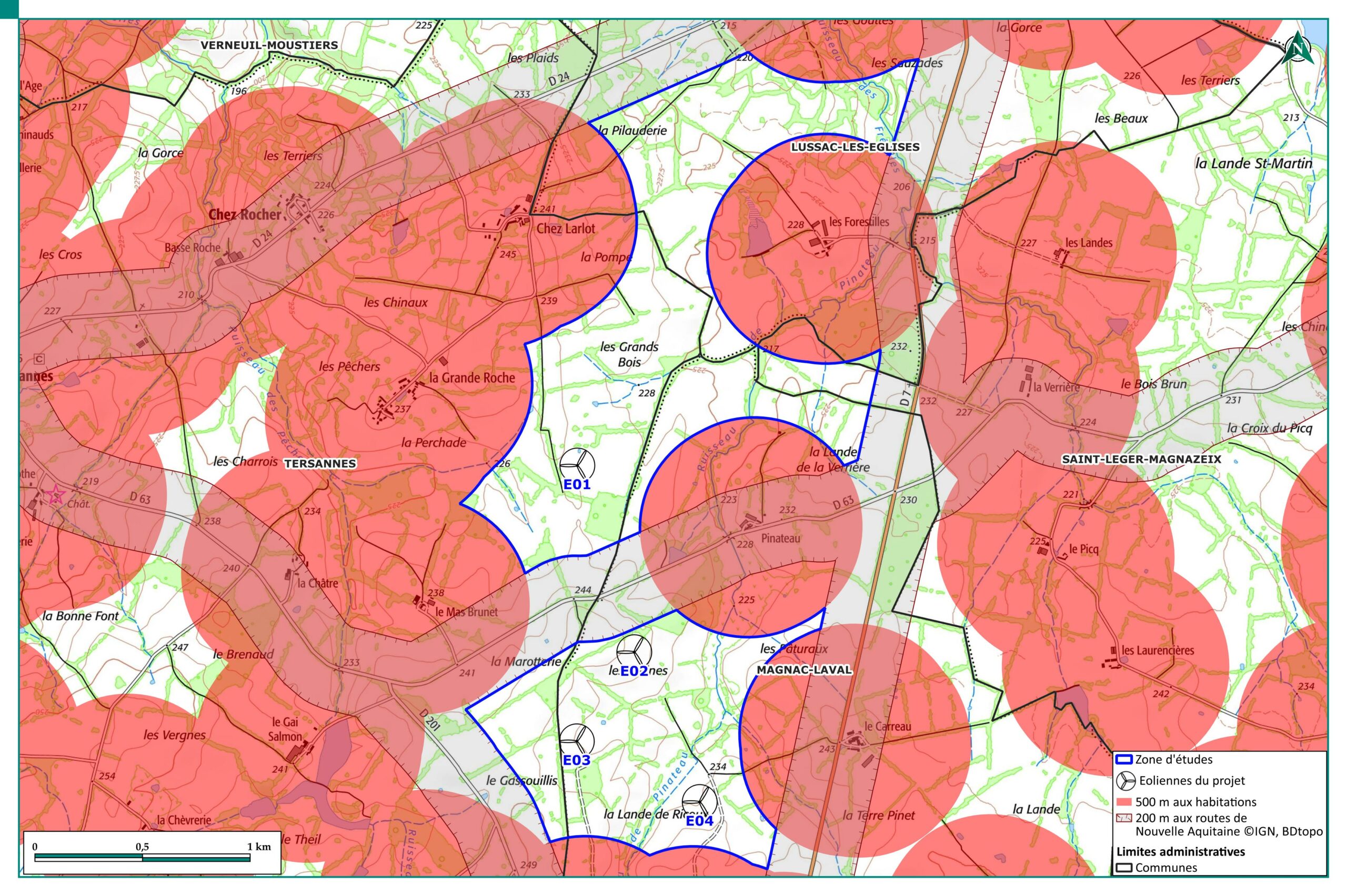 carte des contraintes